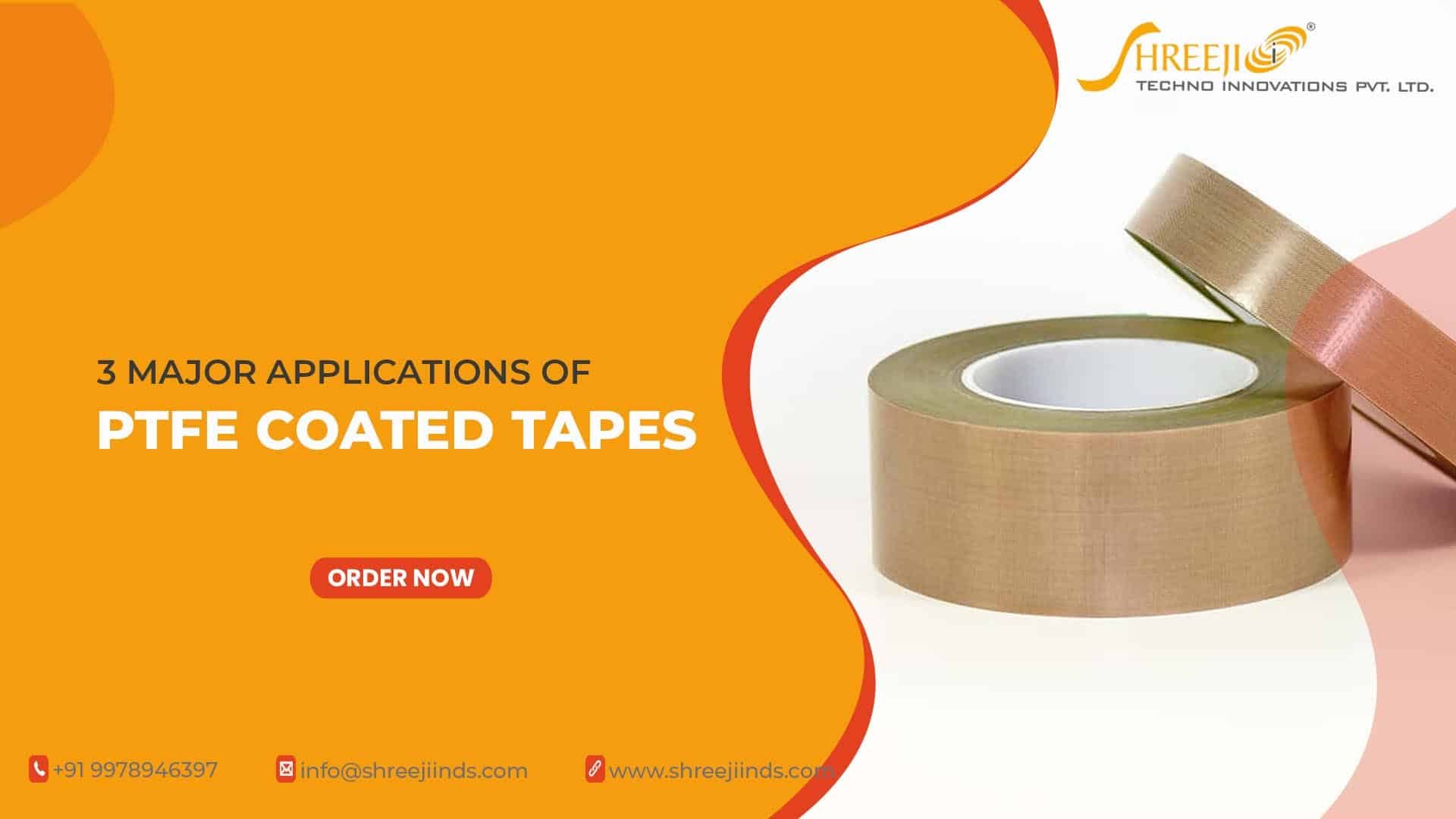 3 major applications of ptfe coated tape