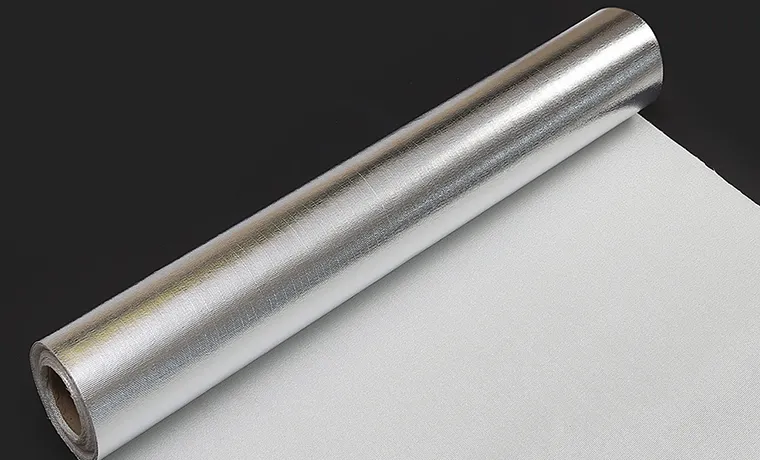 fiberglass aluminium silver coated, glass fibre aluminium coated cloth